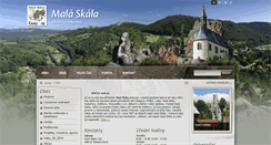 Desktop Screenshot of mala-skala.cz